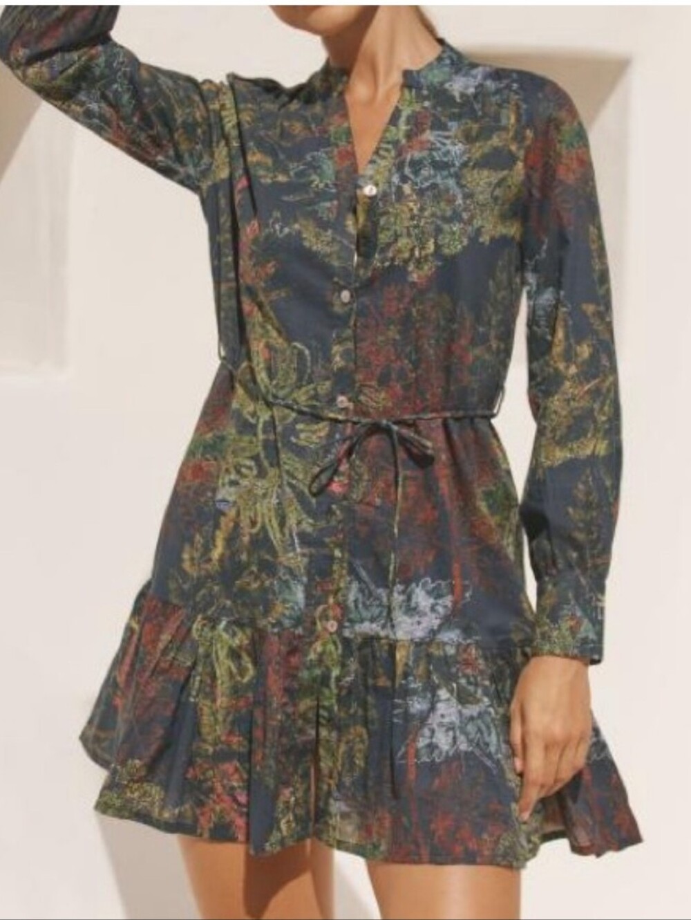 Ro's Garden Ines Shirt Dress, XL